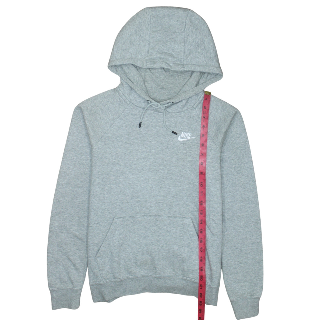 Nike Womens Grey XS Pullover Hoodie Cotton Blend Sportswear