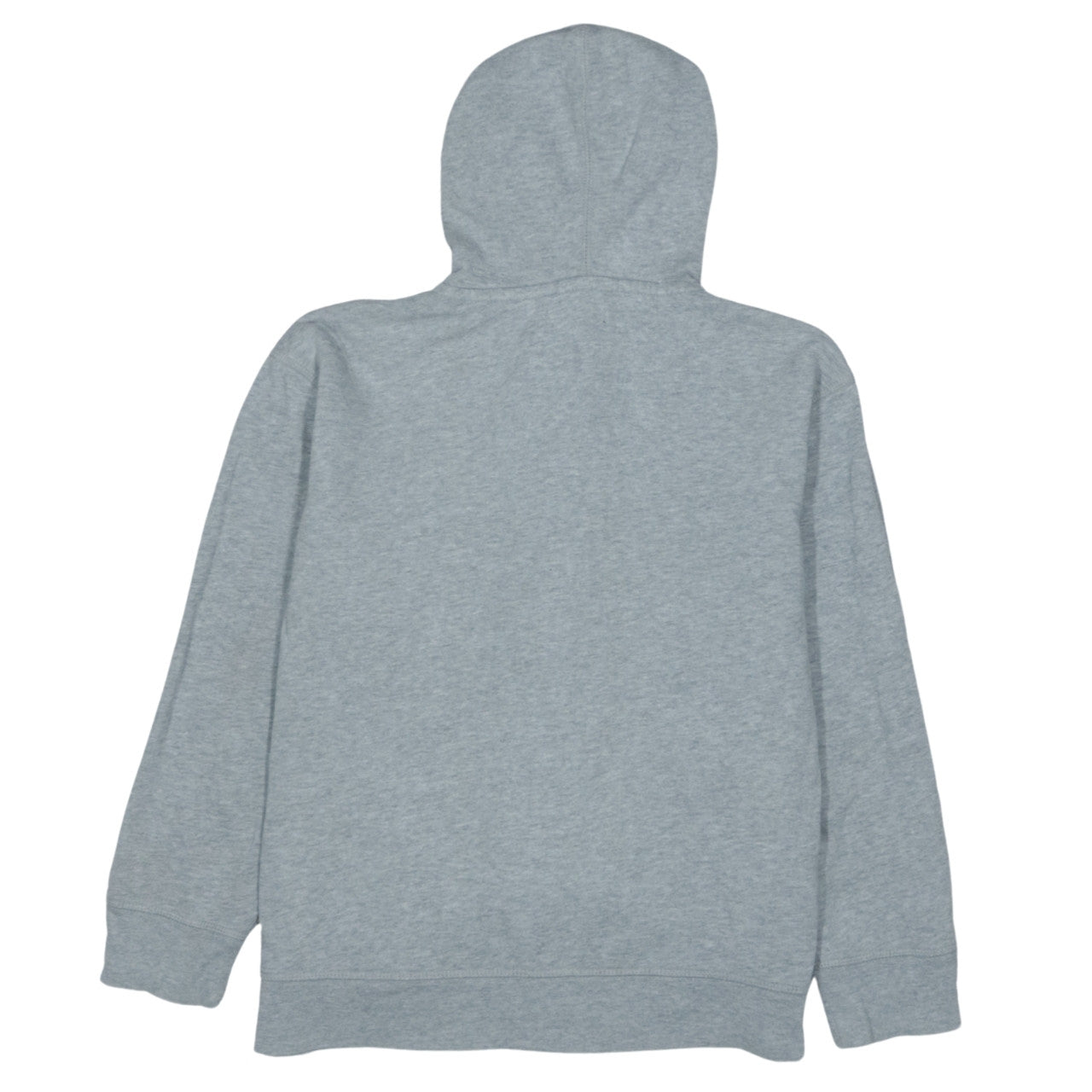 GAP Boys Grey Full Zip Hoodie 10-11 Years Cotton Blend Casual Sweatshirt