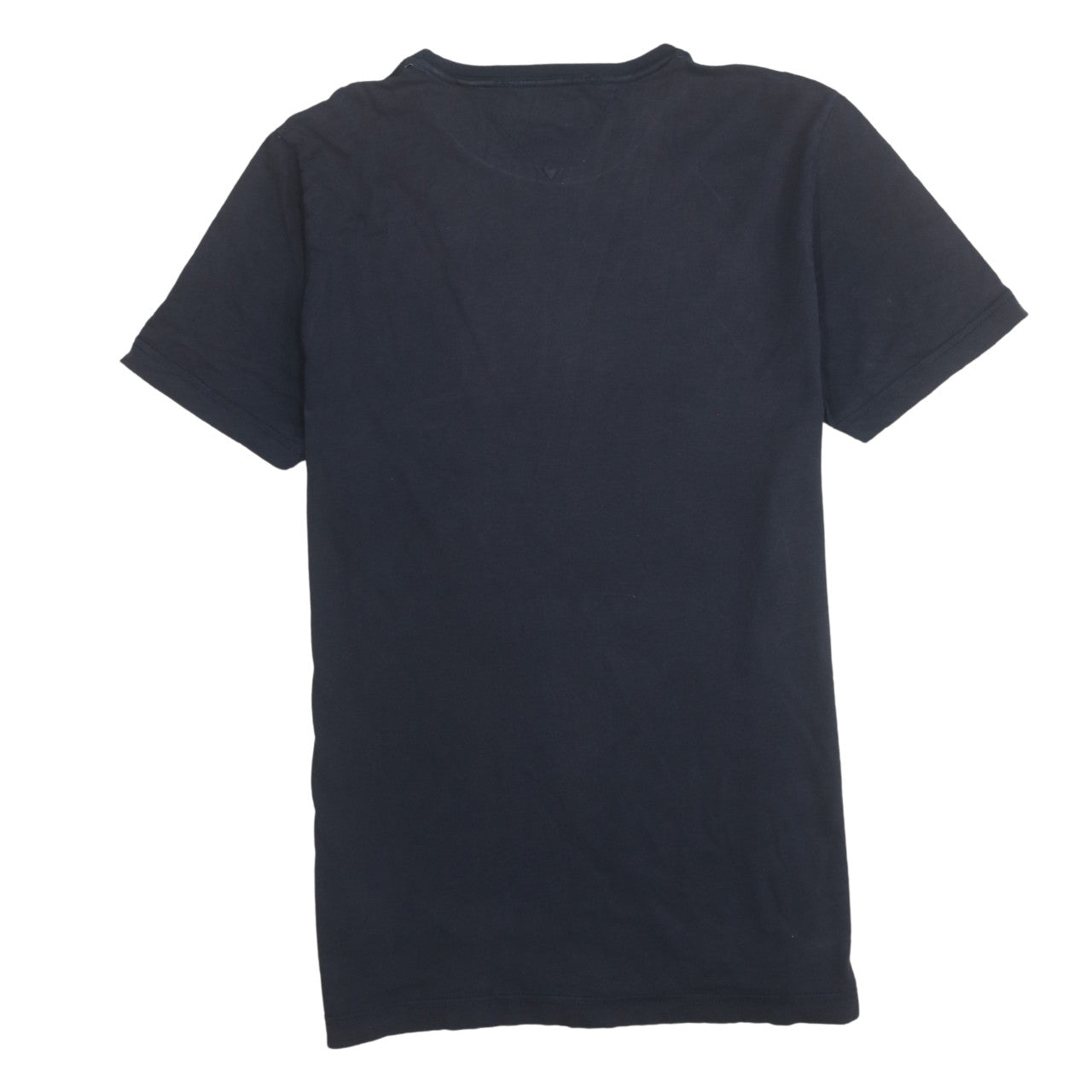Tommy Hilfiger Mens Blue Graphic Print Crew Neck T-Shirt L