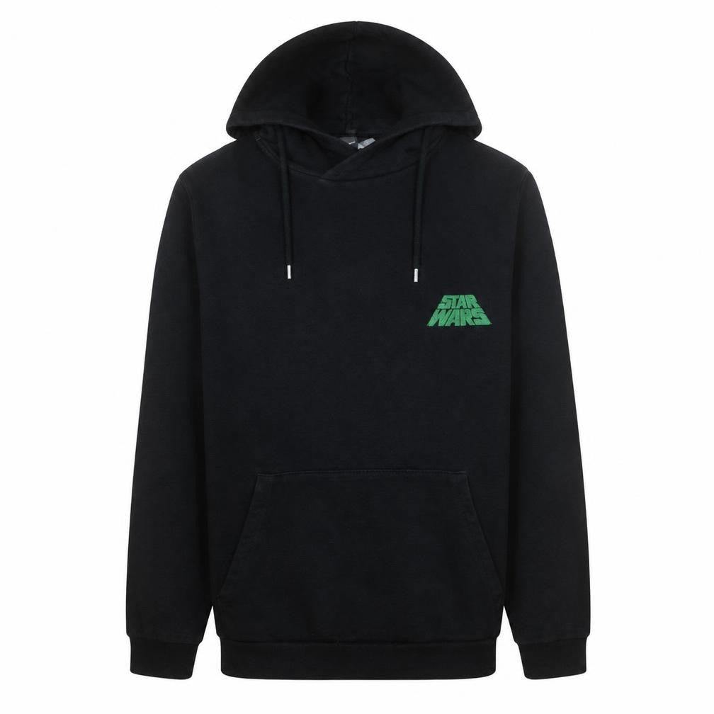 ASOS Men’s Black Star Wars Yoda Pullover Hoodie Size S
