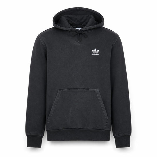 Adidas Men's Black XS Pullover Hoodie Skateboarding Logo Sweatshirt
