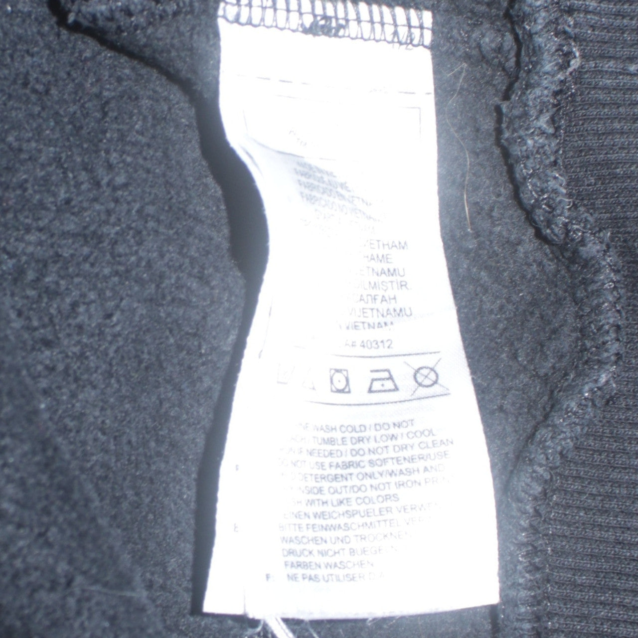 Adidas Men's Black XS Pullover Hoodie Skateboarding Logo Sweatshirt