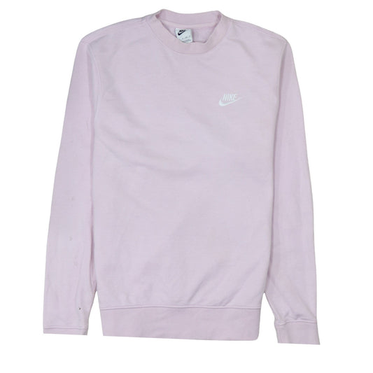 Nike Men's Pink XS Pullover Crew Neck Sweatshirt