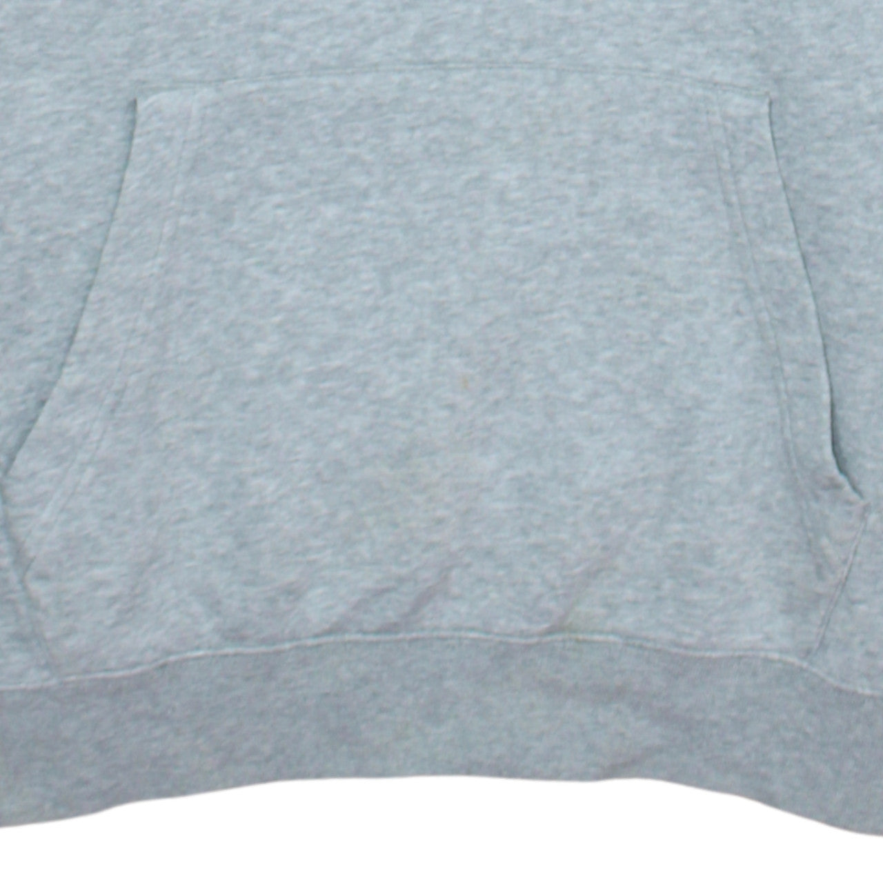 Nike Mens Grey Pullover Hoodie Small Logo Sportswear Fleece