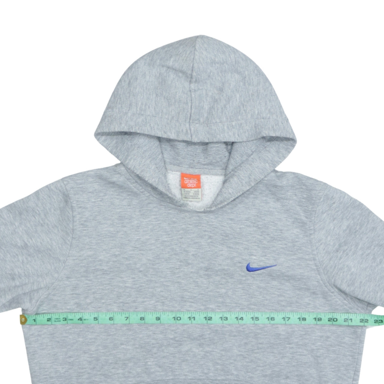 Nike Men's Grey Athletic Dept Hoodie Size M Pullover Embroidered Logo