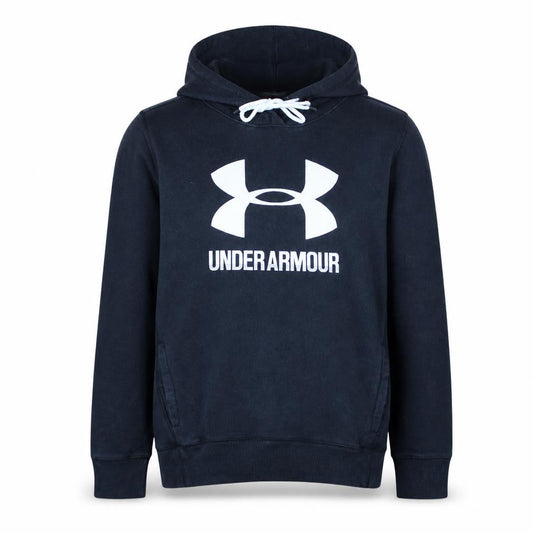 Under Armour Men's Black Pullover Hoodie M Relaxed Fit Sportswear