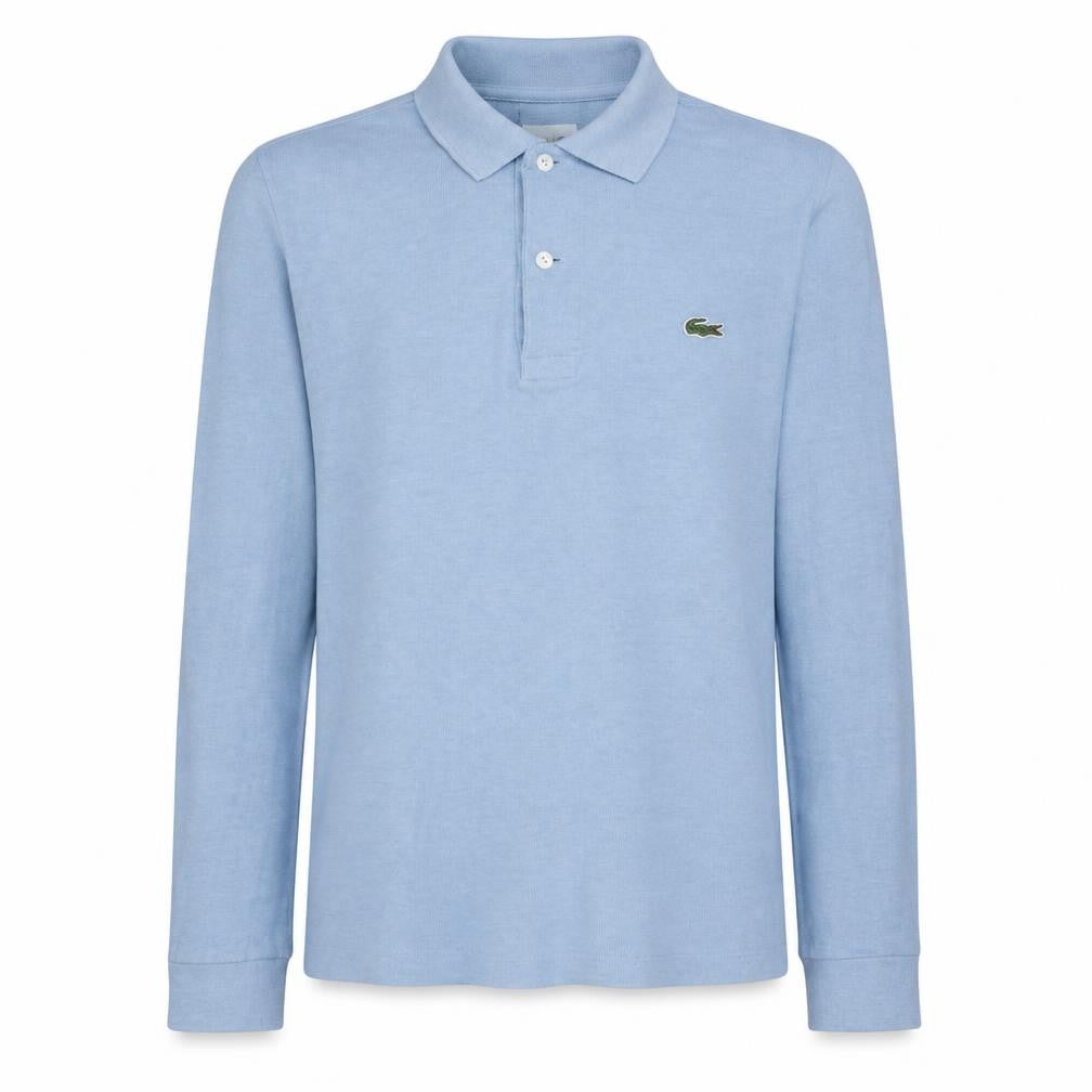Lacoste Men's Blue Classic Fit Long Sleeve Polo Shirt XS