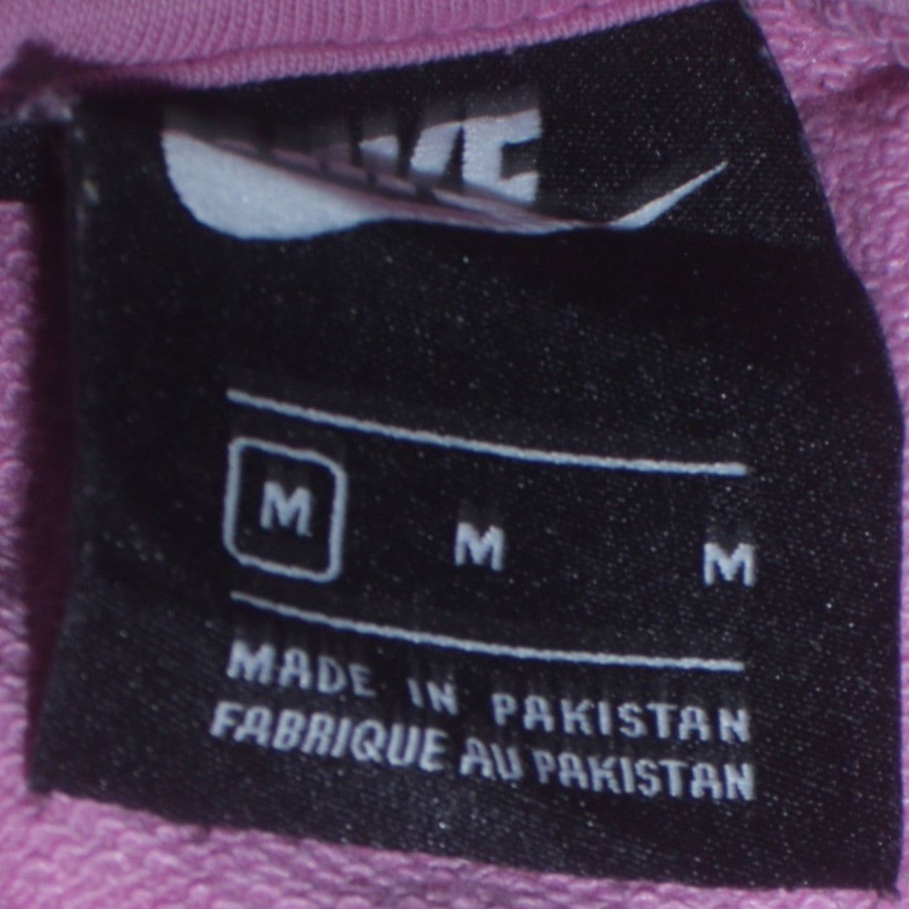 Nike Womens Pink White Grey Colourblock Hoodie Dress Size M