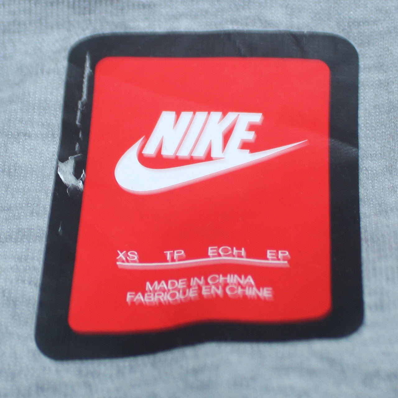 Nike Womens Grey Asymmetric Full Zip Hoodie XS Relaxed Fit