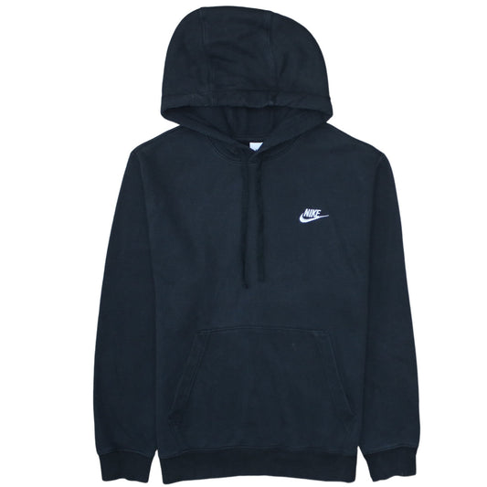 Nike Men's Black Pullover Hoodie S Regular Fit Fleece Sportswear