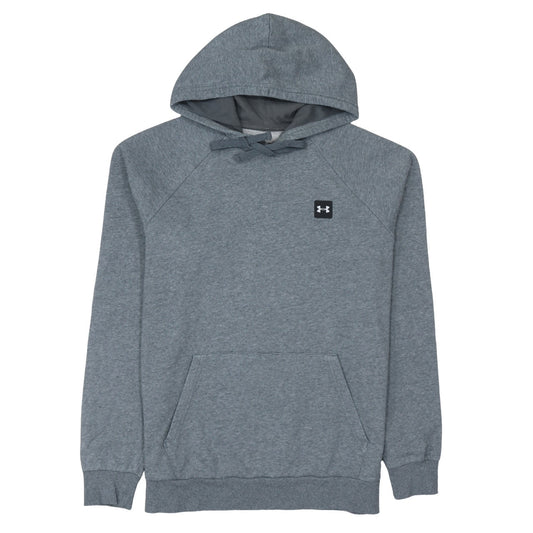Under Armour Men's Grey Pullover Hoodie Medium Fleece ColdGear