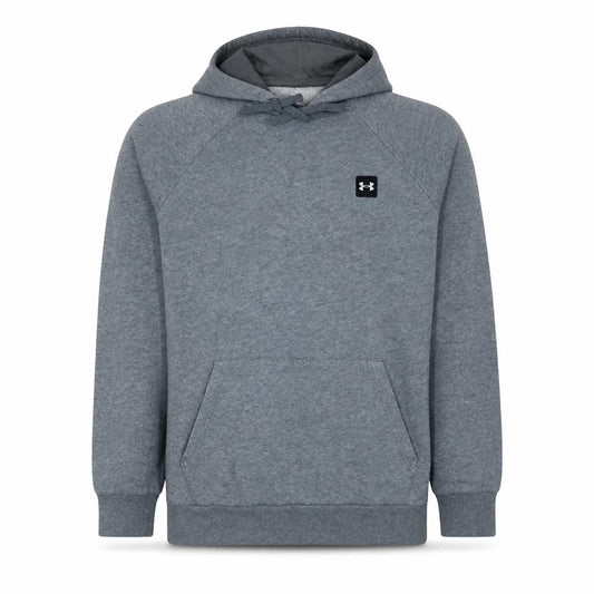 Under Armour Men's Grey Pullover Hoodie Medium Fleece ColdGear
