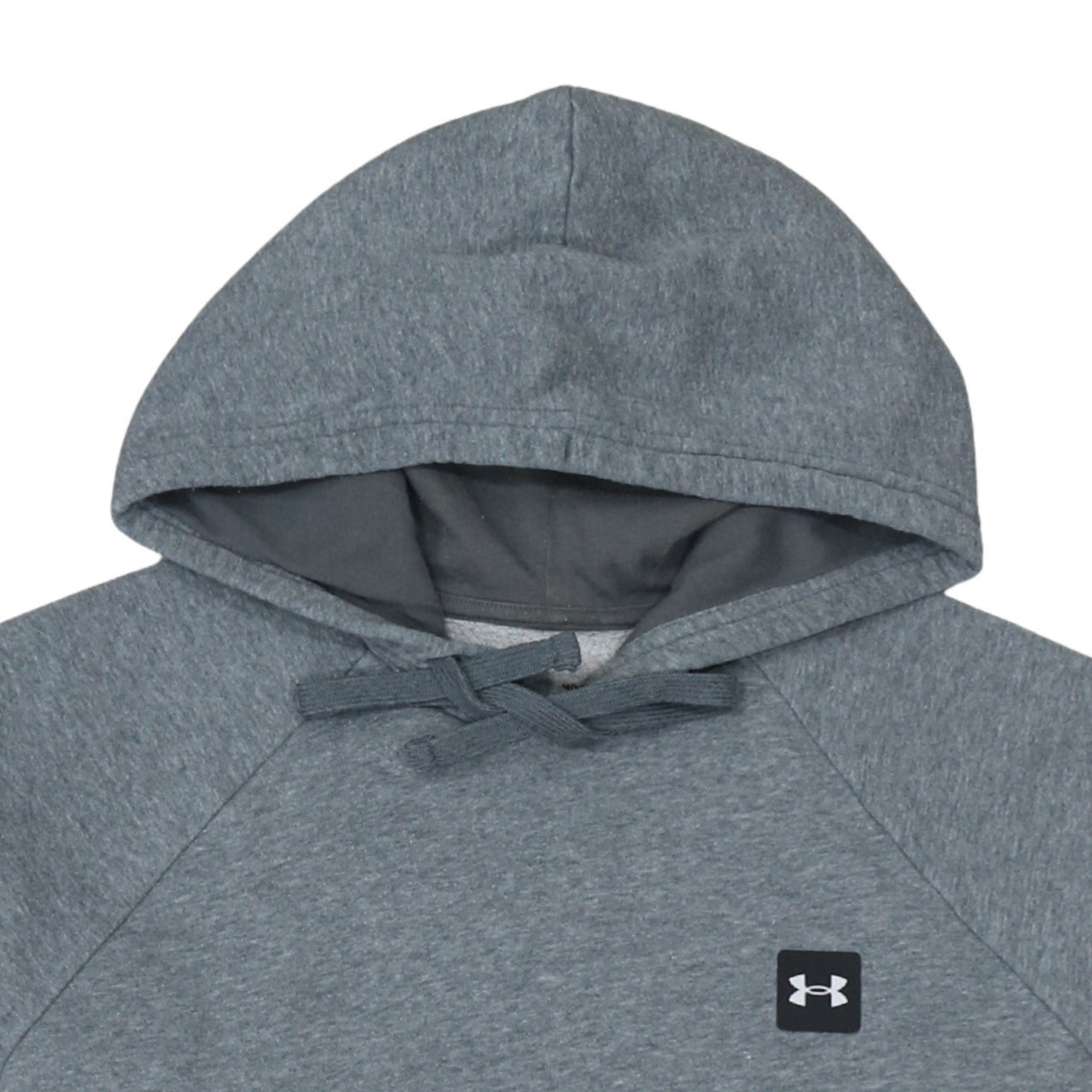 Under Armour Men's Grey Pullover Hoodie Medium Fleece ColdGear
