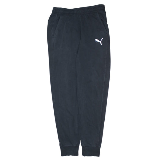 Puma Men’s Black Jogger Sweatpants M Regular Fit Activewear Trousers