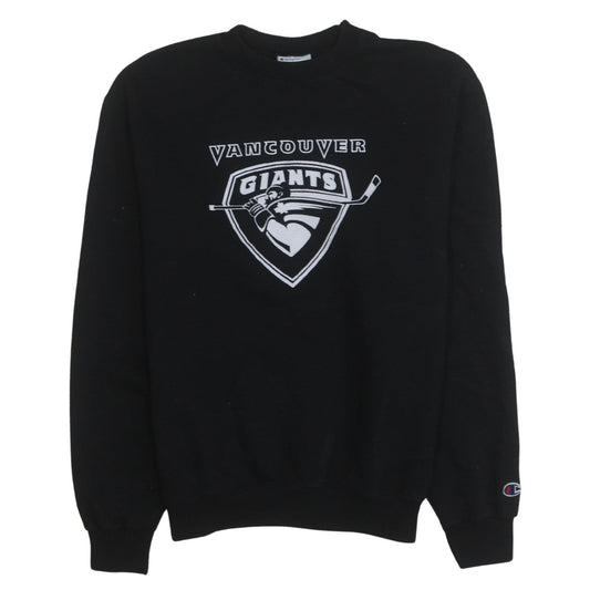 Champion Men's Black Vancouver Giants Pullover Sweatshirt M