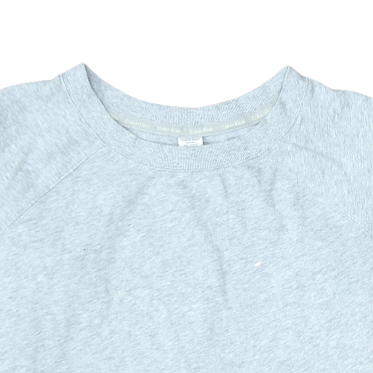 Calvin Klein Women Grey Pullover Sweatshirt Size M Cotton Blend