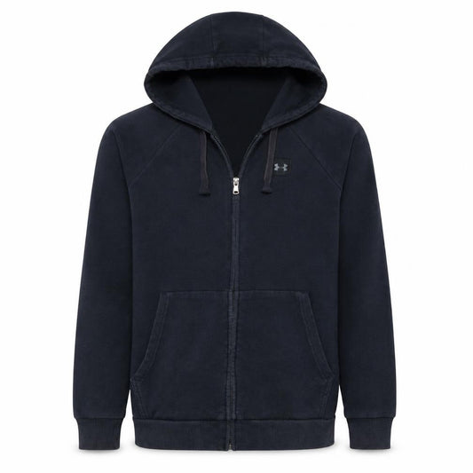 Under Armour Men's Black XS Full Zip Hoodie Sweatshirt