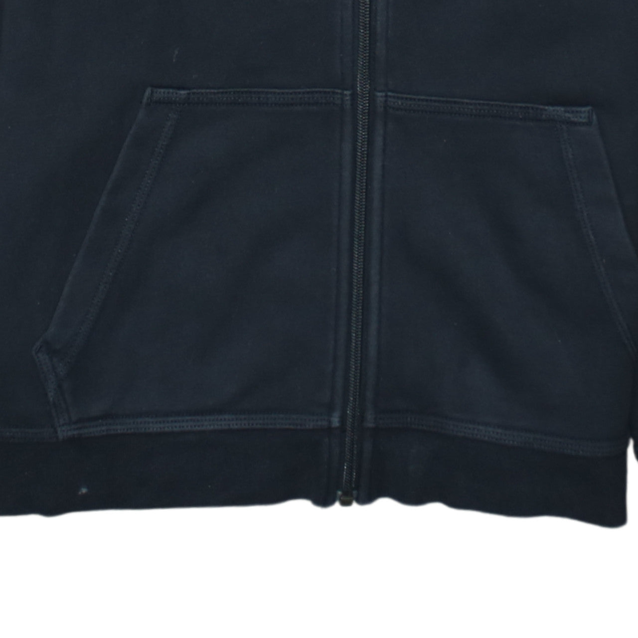 Nike Boys Black Full Zip Hoodie XL Fleece Hooded Sweatshirt