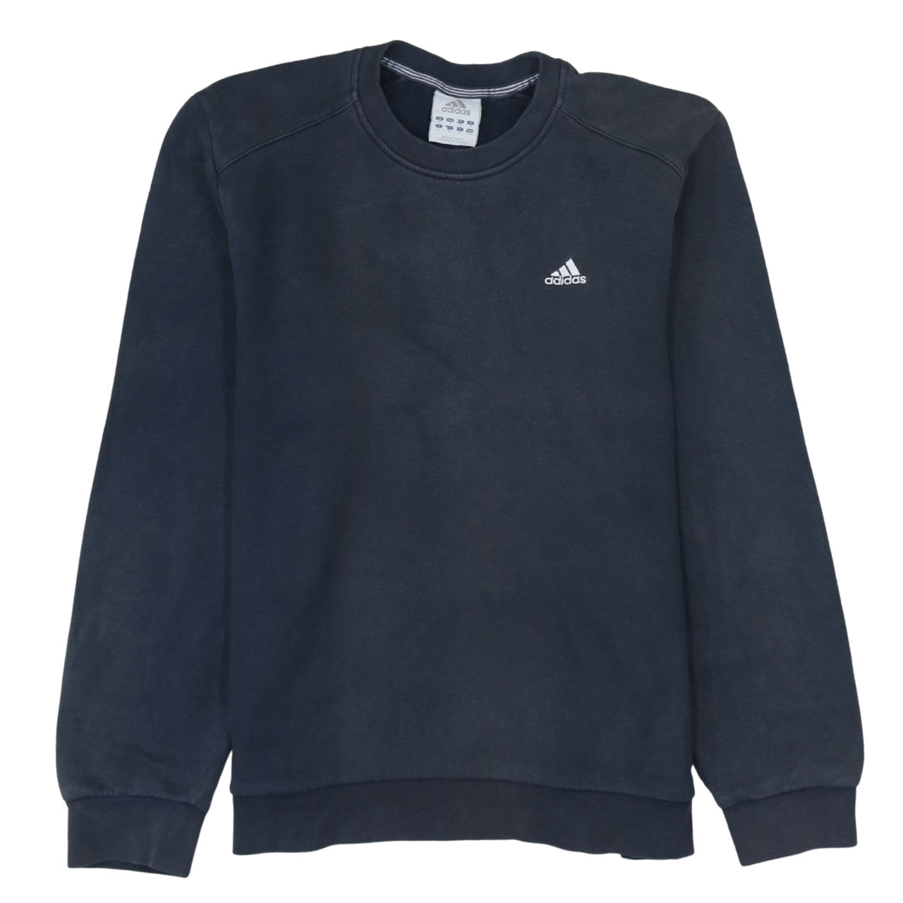 Adidas Men's Black Crew Neck Pullover Sweatshirt Size M