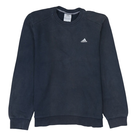 Adidas Men's Black Crew Neck Pullover Sweatshirt Size M