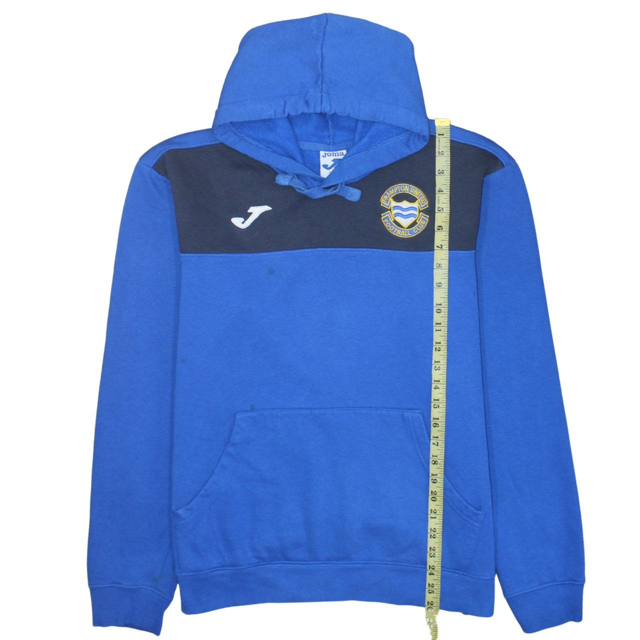 Joma Men’s Blue 2XL Pullover Hoodie Football Fleece Sweatshirt