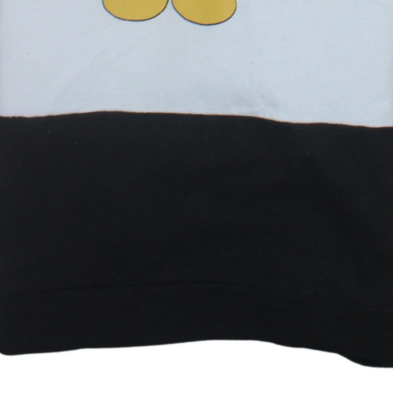 Disney Mickey Mouse Teens Red Black White Pullover Hoodie 100% Cotton