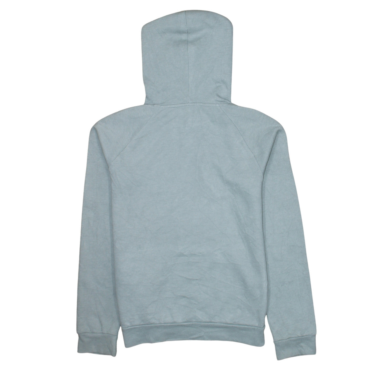 Under Armour Teens Grey Logo Pullover Hoodie Size L Fleece