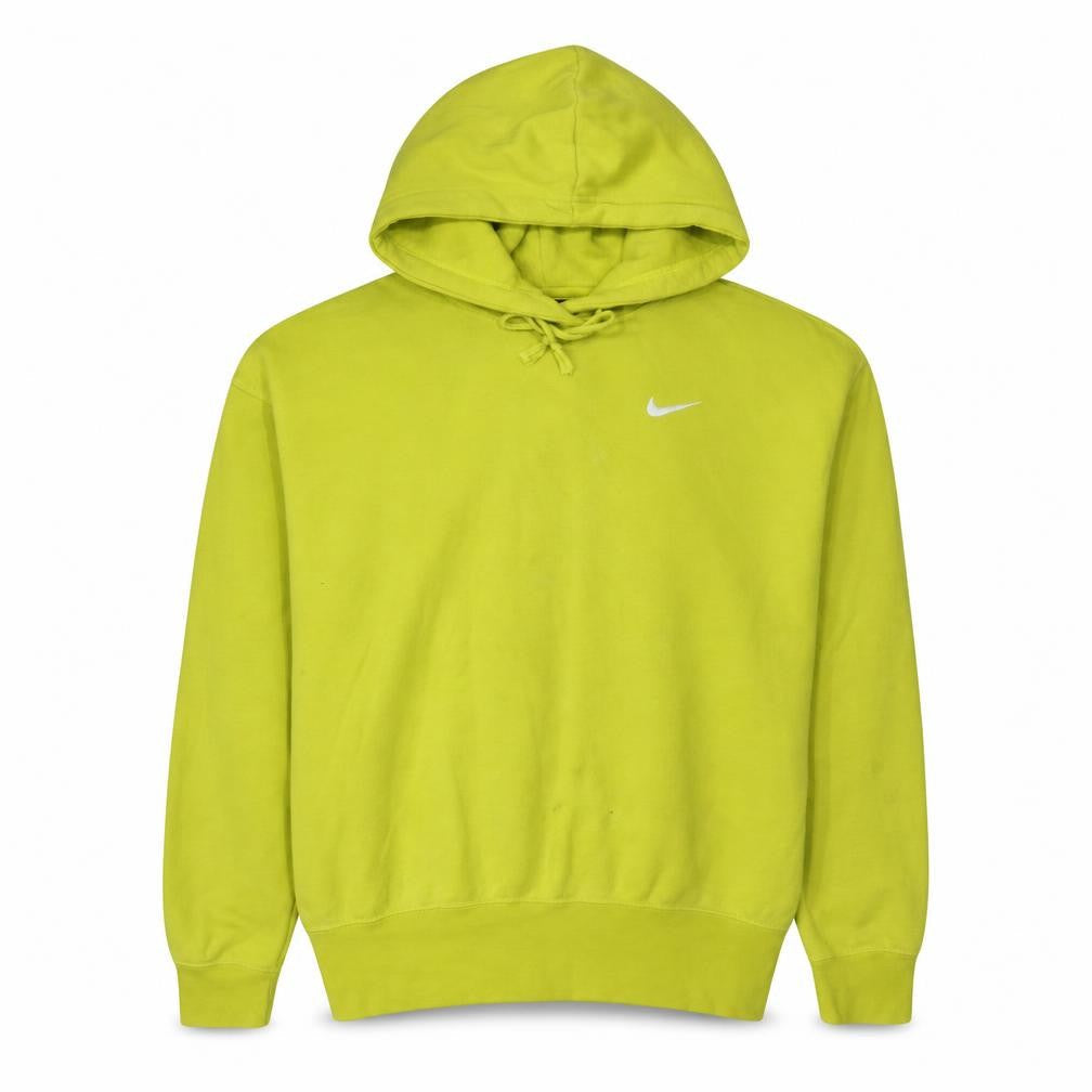 Nike Men's Green Pullover Hoodie Medium Regular Fit Sportswear
