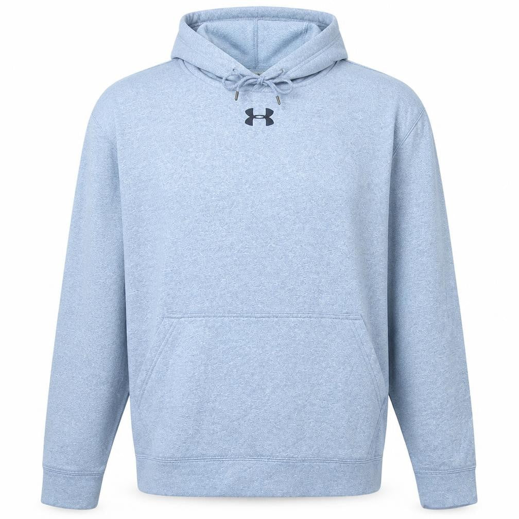 Under Armour Mens Blue XS Pullover Hoodie Cotton Blend