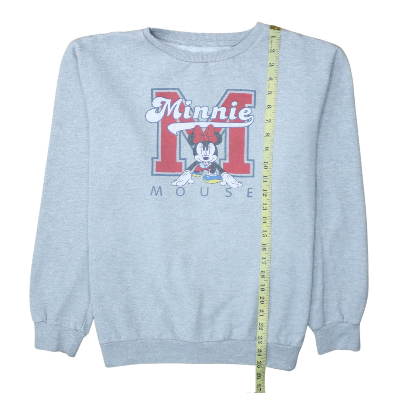 Mandarin Unisex Grey Minnie Mouse Pullover Sweatshirt 2XL