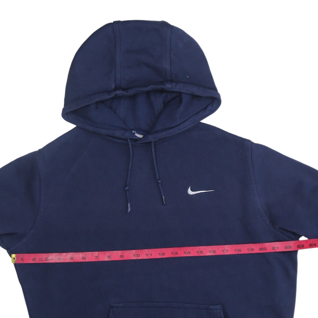 Nike Men's Blue Pullover Hoodie Size M Regular Fit Fleece Sweatshirt