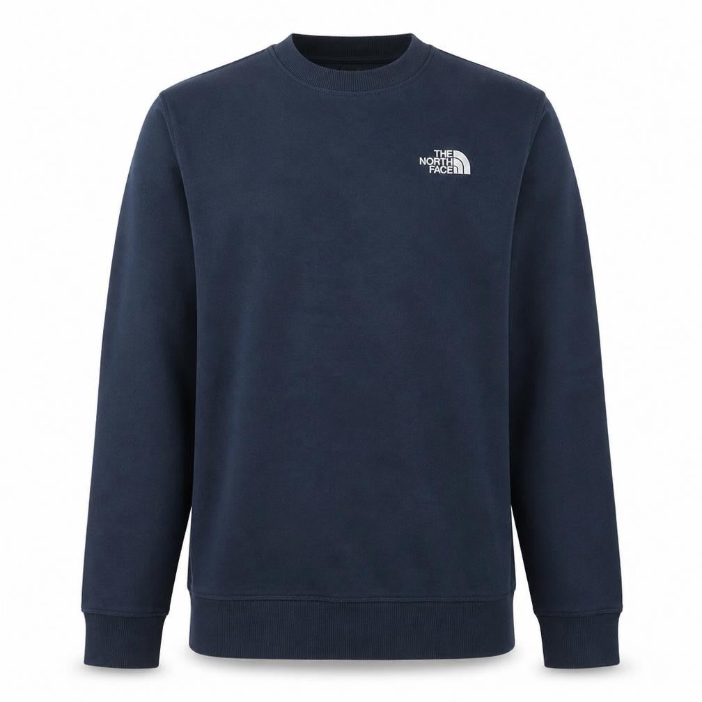 The North Face Men's Blue Crew Neck Sweatshirt Size S Pullover