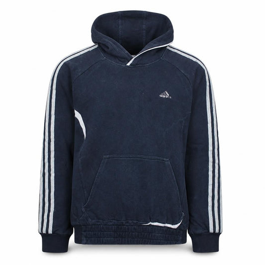 Adidas Men's Blue Pullover Hoodie S Regular Fit Sports Fleece