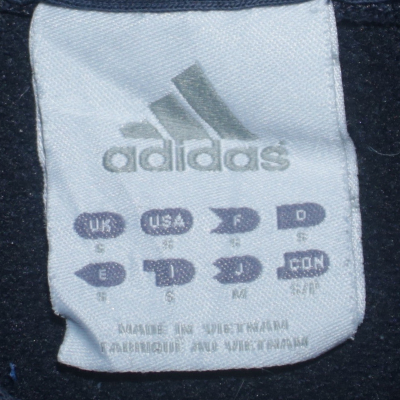 Adidas Men's Blue Pullover Hoodie S Regular Fit Sports Fleece