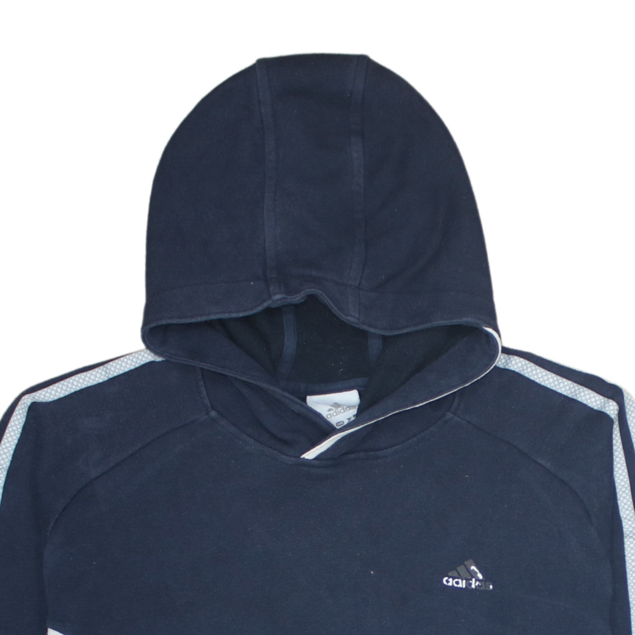 Adidas Men's Blue Pullover Hoodie S Regular Fit Sports Fleece