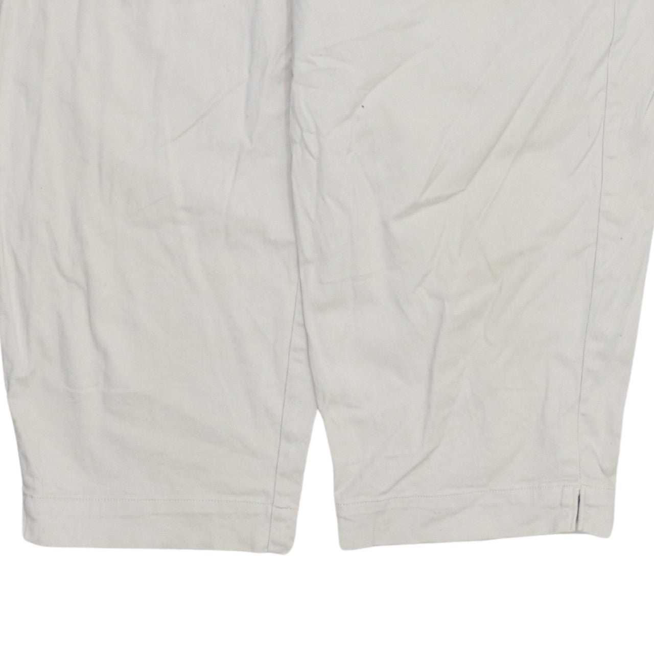 Lee Khakis Womens Beige 14M Cotton Blend Capri Jeans