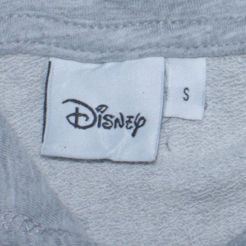 Disney Women Grey Hooded Minnie Mouse T-Shirt Dress S