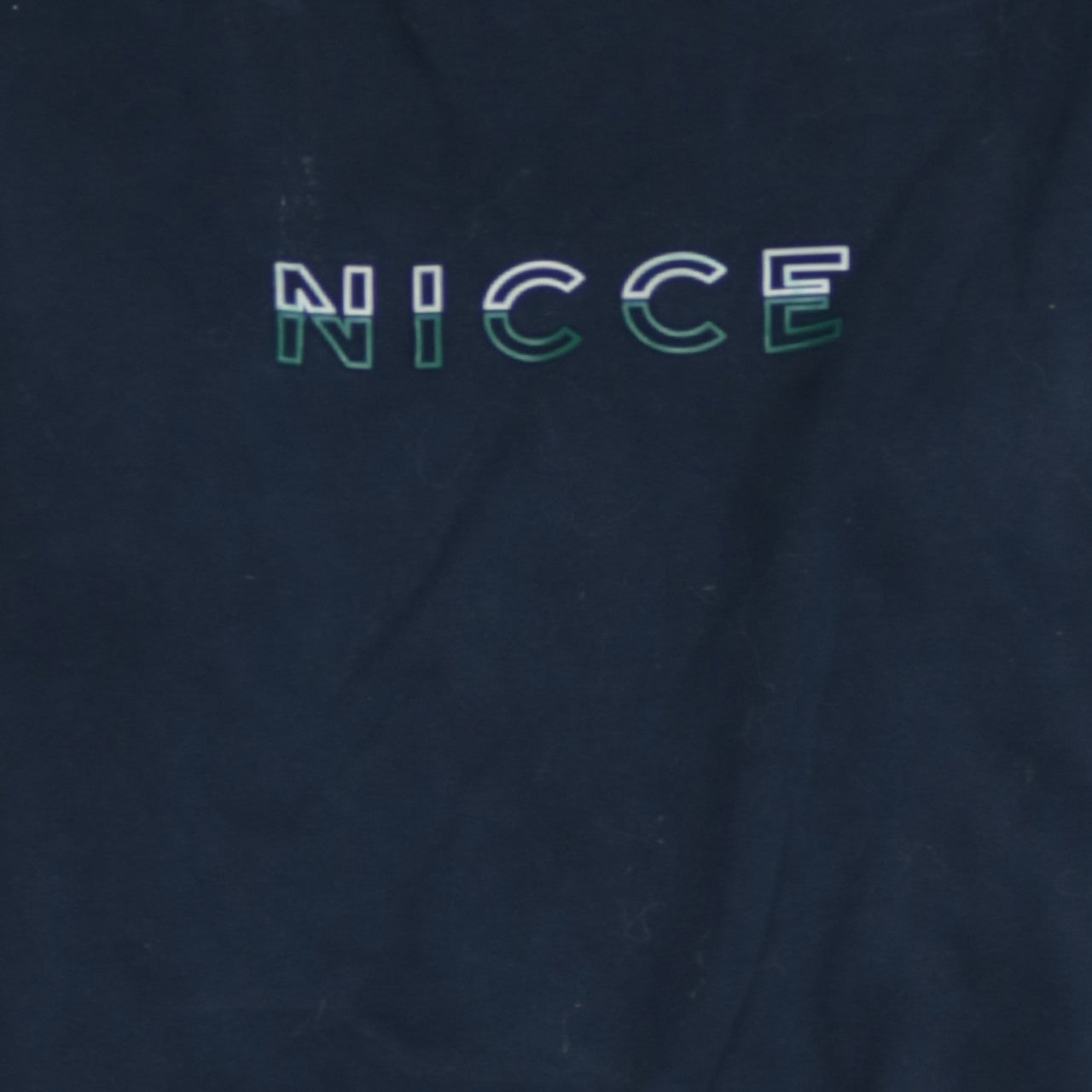 Nicce Men's Blue Logo Pullover Sweatshirt L Regular Fit
