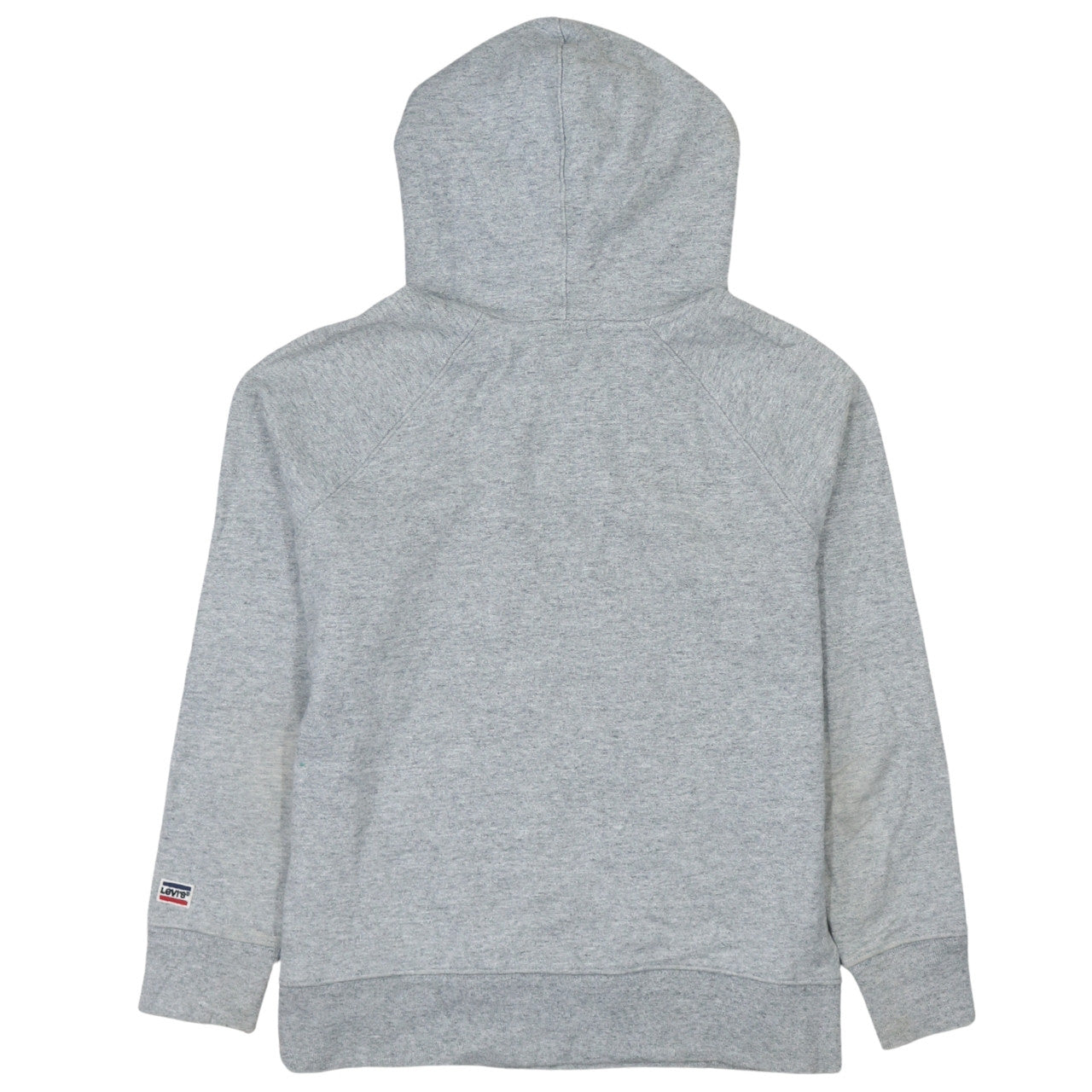 Levi's Men's Grey Pullover Hoodie S Logo Graphic Hooded Sweatshirt