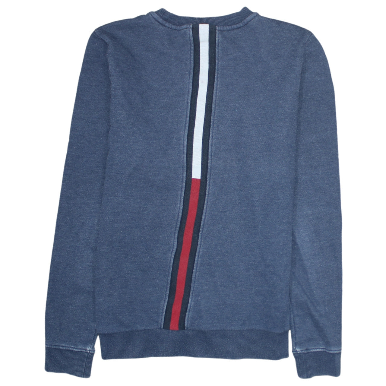 Tommy Hilfiger Boys Blue Cotton Crew Neck Pullover Sweatshirt Size 164