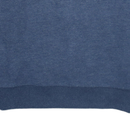 Additional view of Tommy Hilfiger boys’ blue cotton crew neck pullover sweatshirt, size 164