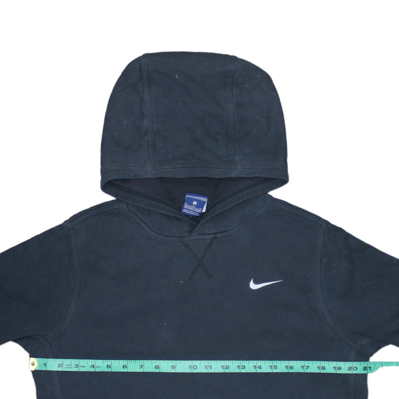 Nike Boys Black Pullover Hoodie XL 13-15 Years Fleece Sweatshirt