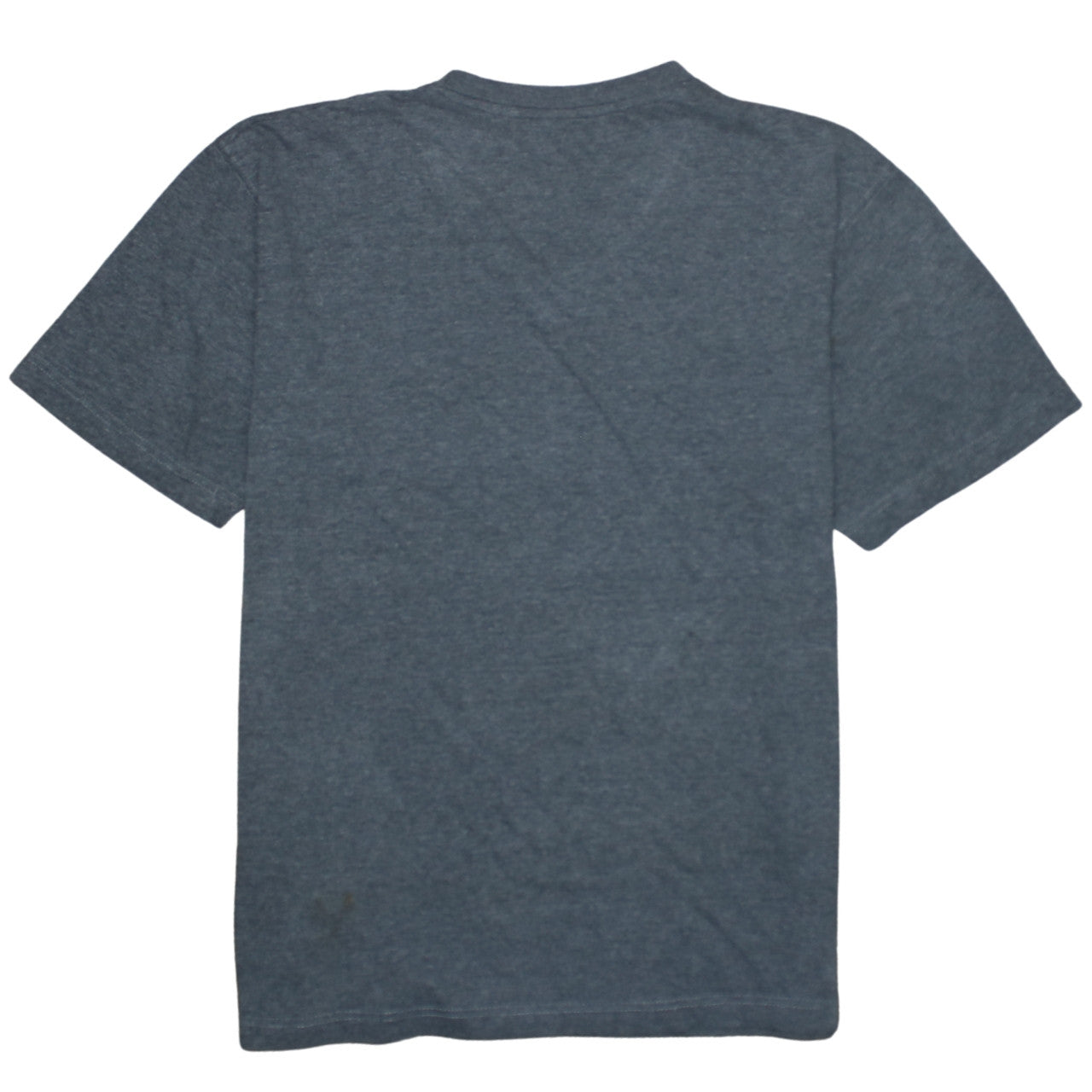Dickies Men Grey V-Neck Short Sleeve Cotton Blend T-Shirt Size L