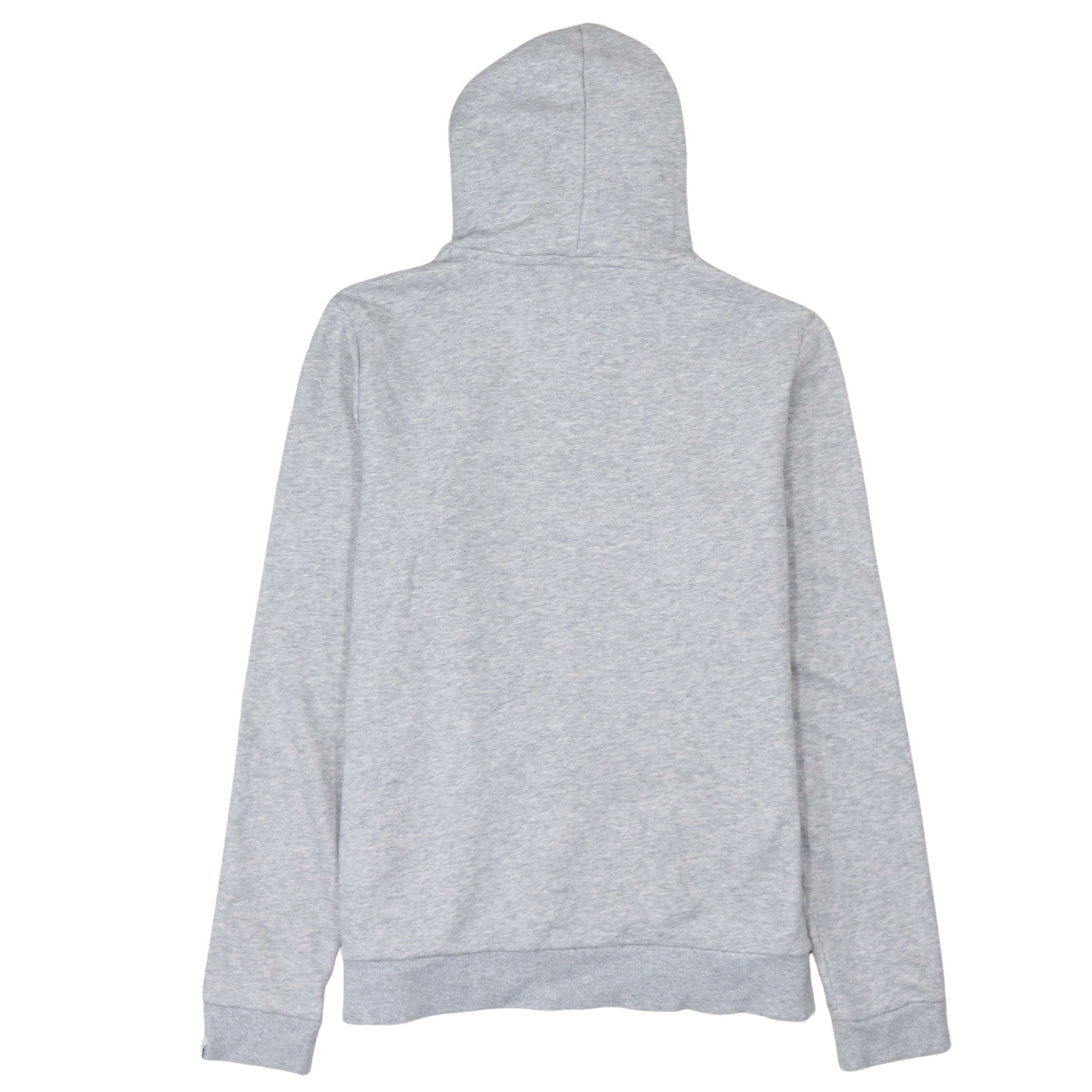 Puma Men's Grey Pullover Hoodie L Logo Sports Sweatshirt