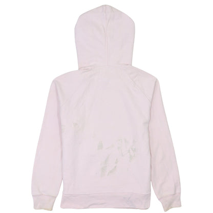 Levi's Women Pink Pullover Hoodie Small Cotton Logo Casual