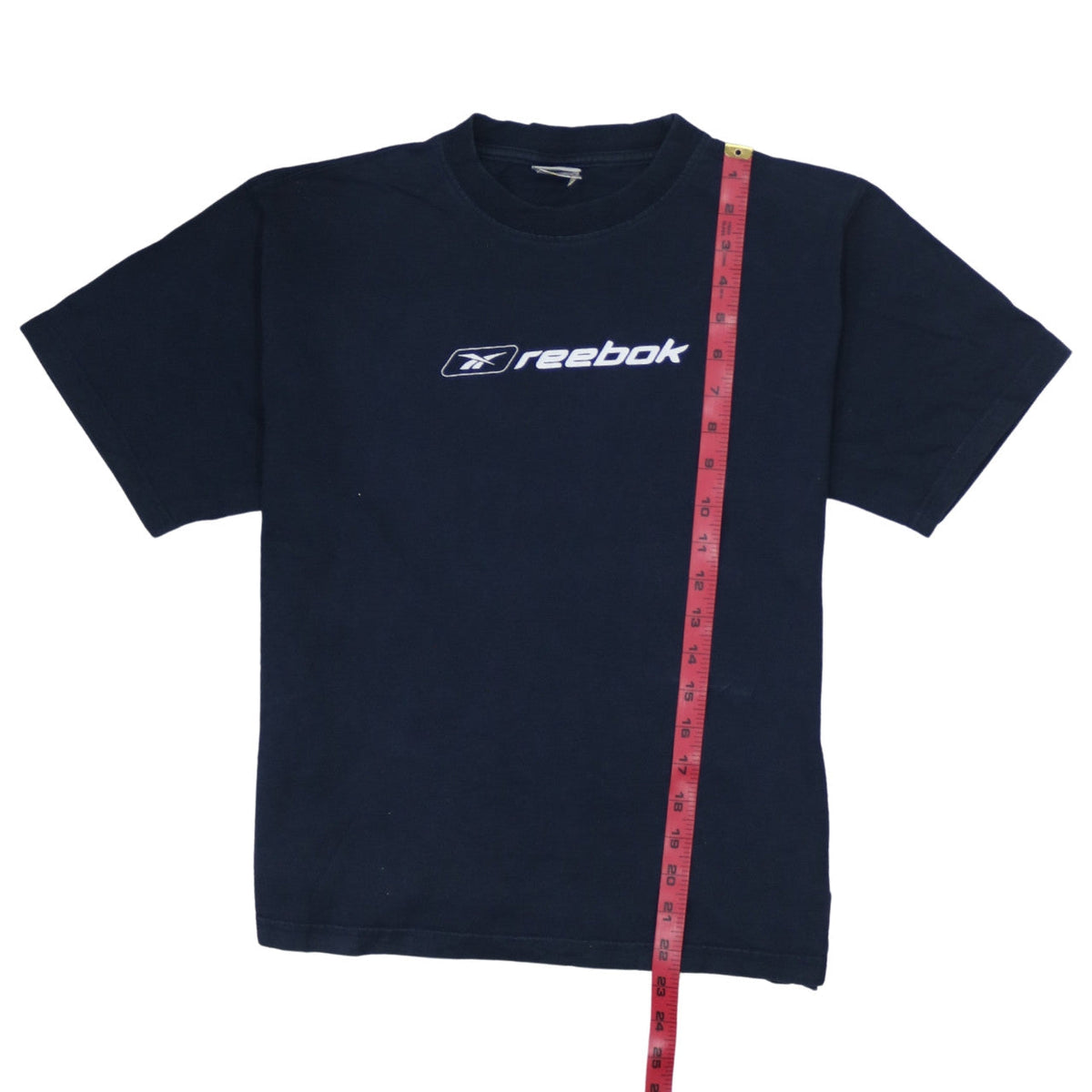Reebok Boys Blue XL Cotton Crew Neck Logo Sports T-Shirt