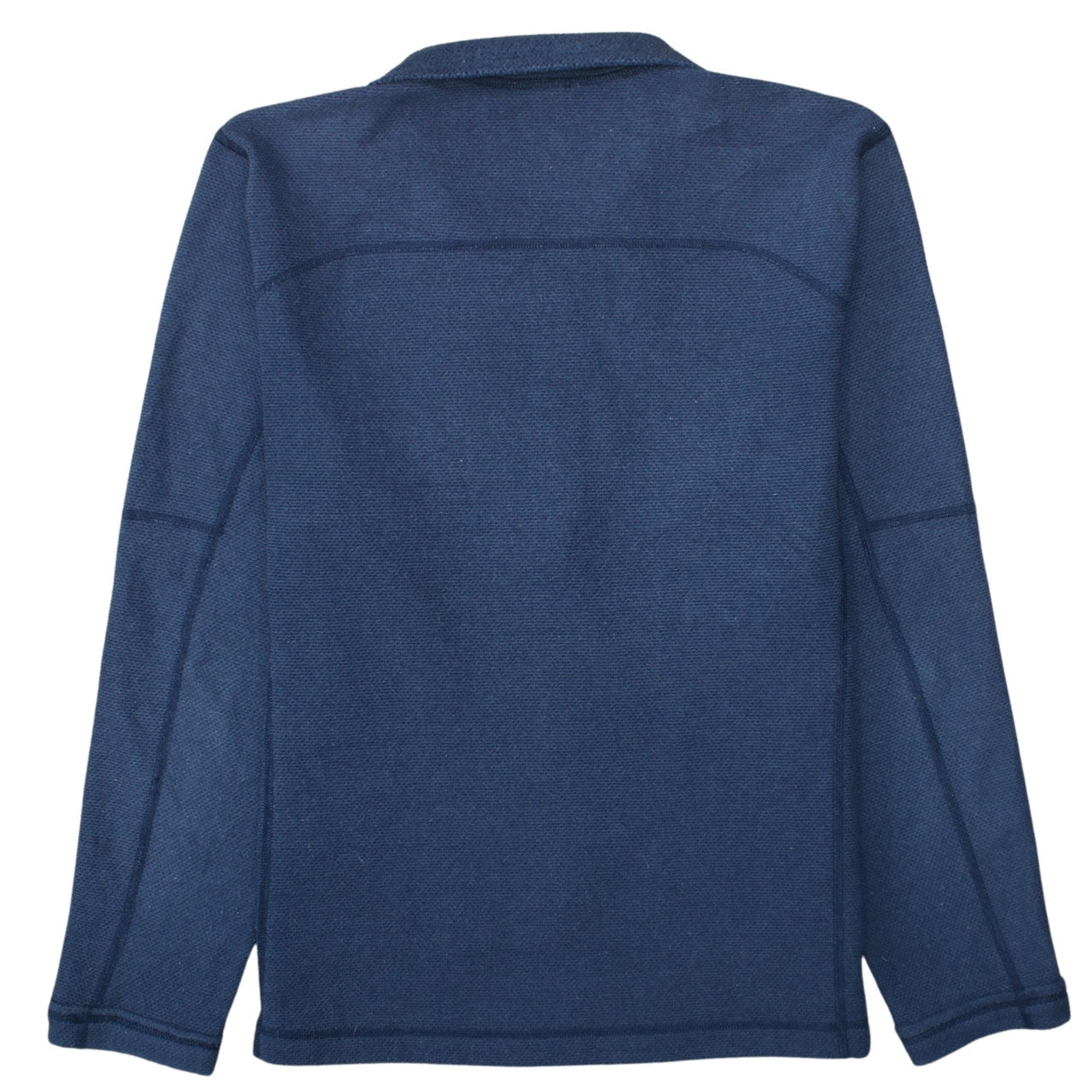 The North Face Men's Blue Full Zip Fleece Sweatshirt Size S