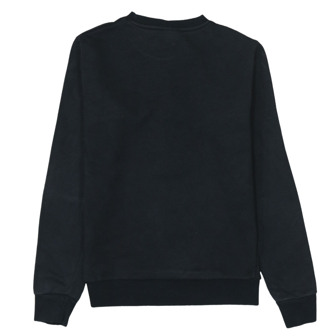 Ellesse Women's Black Cotton Blend Crew Neck Sweatshirt UK 8