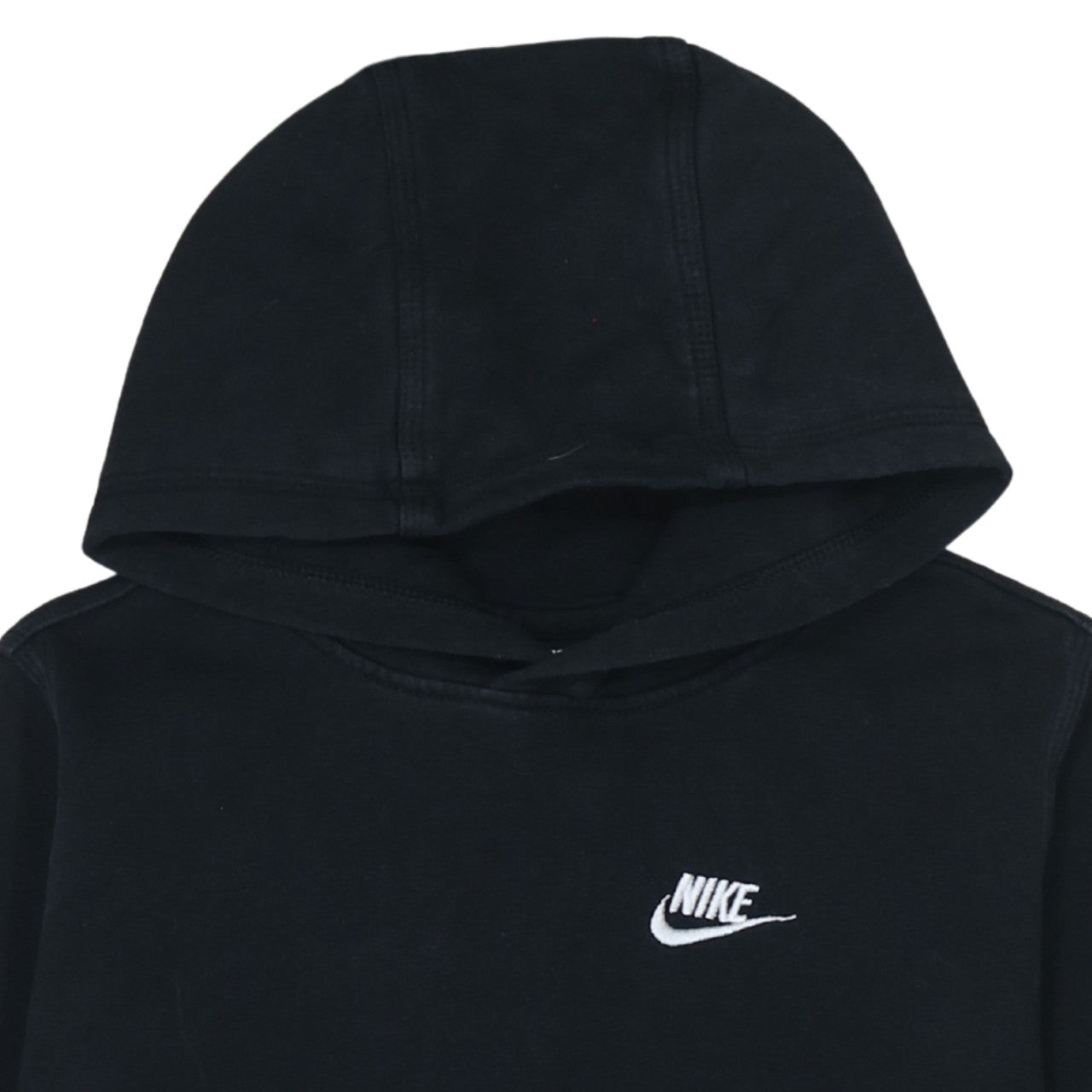 Nike Boys Black Pullover Hoodie XL 158-170cm Standard Fit Kangaroo Pocket