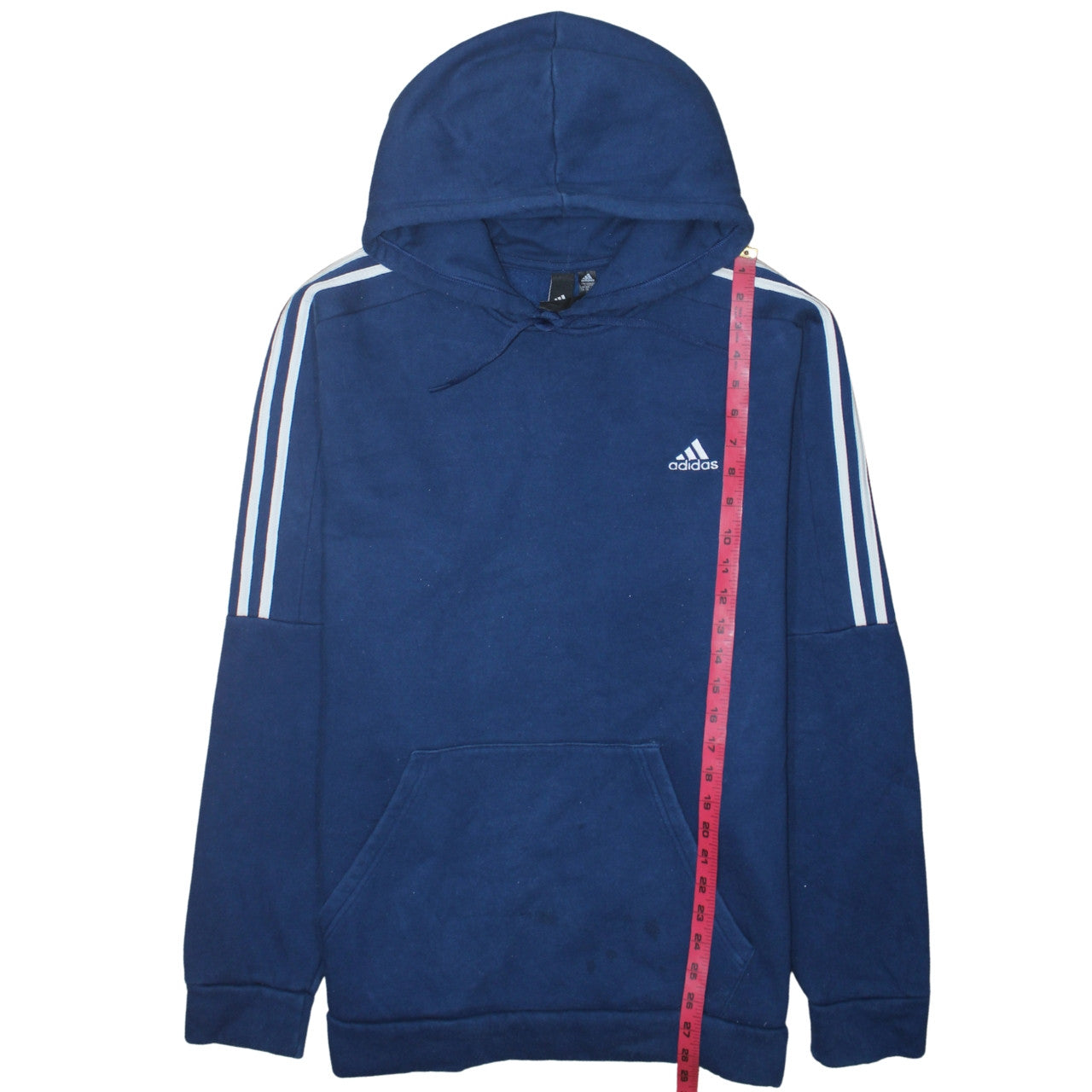 Adidas Men’s Blue XL Pullover Hoodie Sports Fleece Sweatshirt